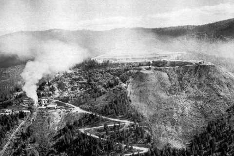 Airborne DUST at Zonolite Mine & Mill in Libby, Montana