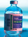 Bottle of paclitaxel.
