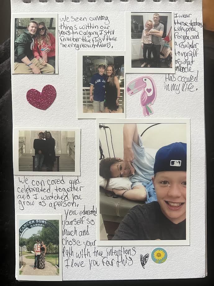 A page from a book created by Raeleen Minchuk Prokopetz's son