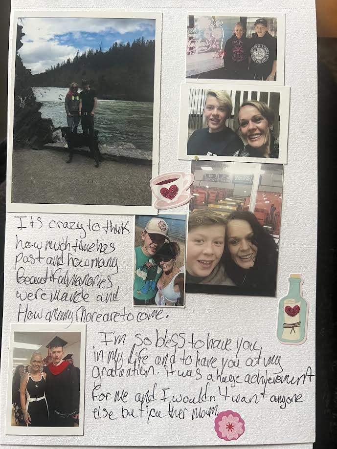 A page from a book created by Raeleen Minchuk Prokopetz's son