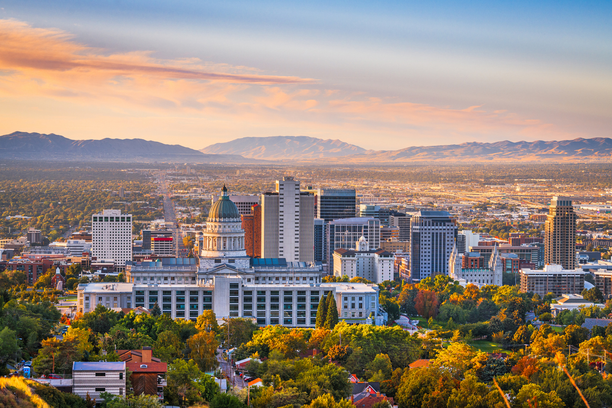 Downtown Salt Lake City Skyline